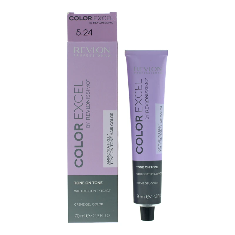 Image of Revlon Revlonissimo Colorsmetique Color Excel 5.24 Light Iridescent Coppre Brown