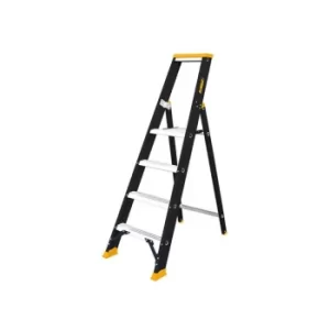 Image of DEWALT Ladders Professional Single Stepladder, 1.00m 4 Rungs