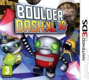 image of Boulder Dash XL 3D Nintendo 3DS Game