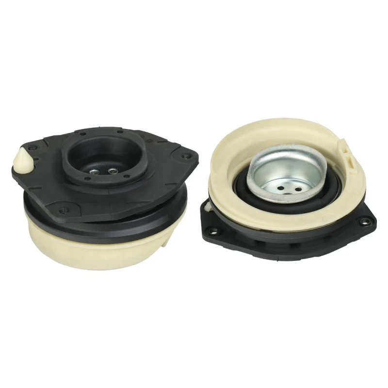 Image of RIDEX 1180S0439 Top strut mount Front Axle, with bearing(s) Suspension Strut Support Bearing (1180)