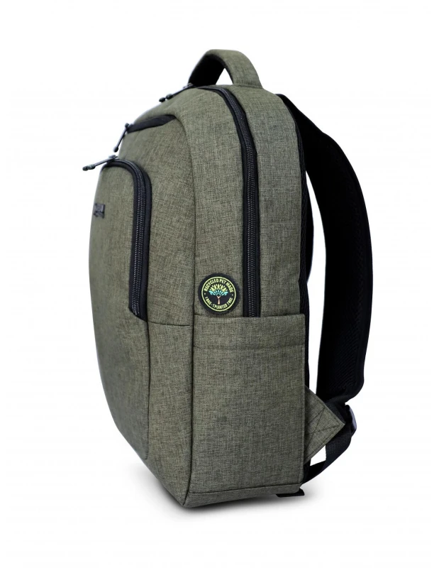 Image of Urban Factory Urban Factory ECB34UF laptop case 35.8cm (14.1") Backpack Khaki ECB34UF