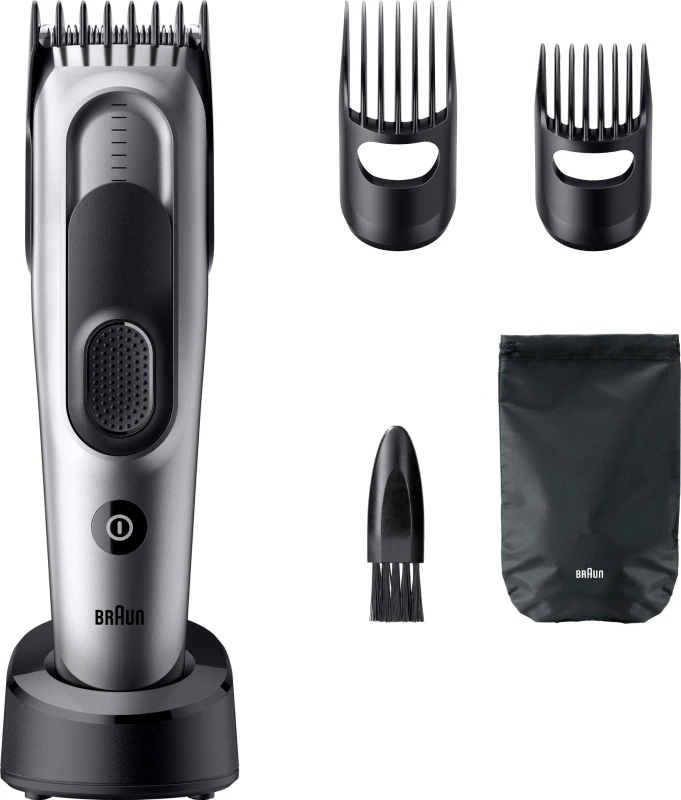 Image of Braun Series 7 Hair Clipper - Black / Silver