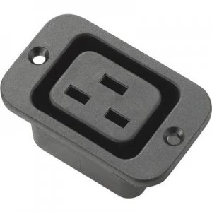 Image of IEC connector Socket vertical vertical Total number of pins