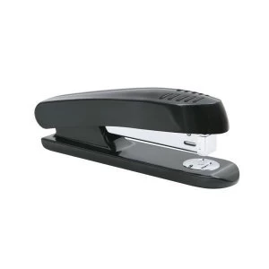 image of 5 Star Office Stapler Full Strip Plastic Capacity 20 Sheets Black