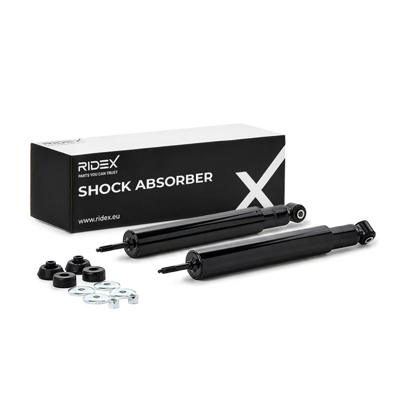 Image of RIDEX 854S21312 Shock absorber Oil Pressure, Twin-Tube, Telescopic Shock Absorber, Top pin Shock Absorber (854)