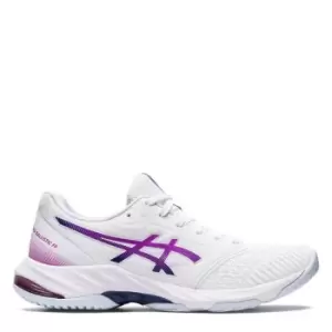 Image of Asics Netburner Ballistic FF 3 Netball Trainers - White