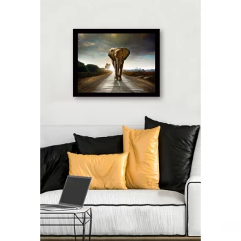 Image of SC1112 Multicolor Decorative Framed MDF Painting