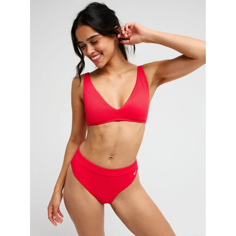 Image of Roxy Womens swimsuit top Roxy Love Elongated Tri Rouge Female S