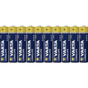 Image of Varta LONGLIFE AAA Folie 8 AAA battery Alkali-manganese 1200 mAh 1.5 V 8 pc(s)