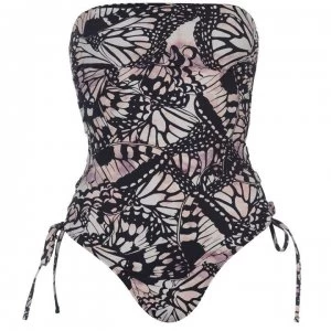 image of Firetrap Firetrap Blackseal Lace Swimsuit - Wing Print