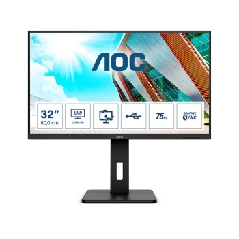 Image of AOC 32" U32P2CA 4K Ultra HD LED Monitor