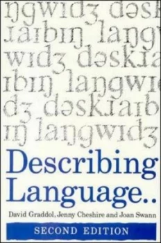 Image of Describing Language by David Graddol Paperback