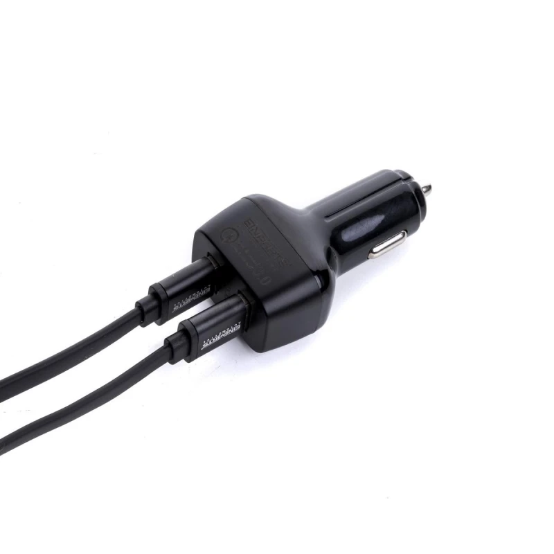 Image of EINPARTS EPACC003 Car mobile phone charger Number of inlets/outlets: 2 USB, QUICK CHARGE 3.0 Car mobile phone charger (100026)