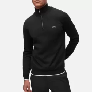 Image of BOSS Green Zallo Cotton Jumper - L
