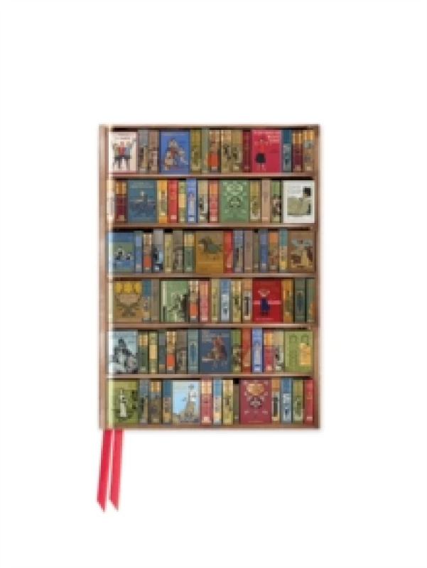Image of Bodleian Libraries: High Jinks Bookshelves (Foiled Pocket Journal) Notebook / blank book