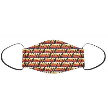 Image of Back To The Future Great Scott Face Mask - L