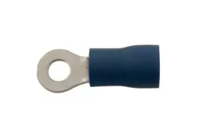 image of Blue Ring Terminal 5.3mm Pk 100 Connect 30184