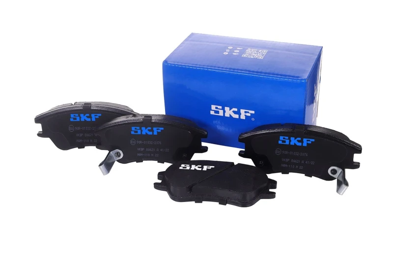 Image of SKF VKBP 80621 A Brake pad set with acoustic wear warning Brake Pad Set,disc brake (402)