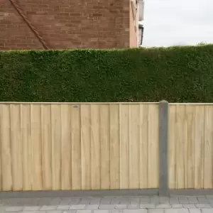Image of Forest 6' x 3' Pressure Treated Vertical Closeboard Fence Panel (1.83m x 0.92m)