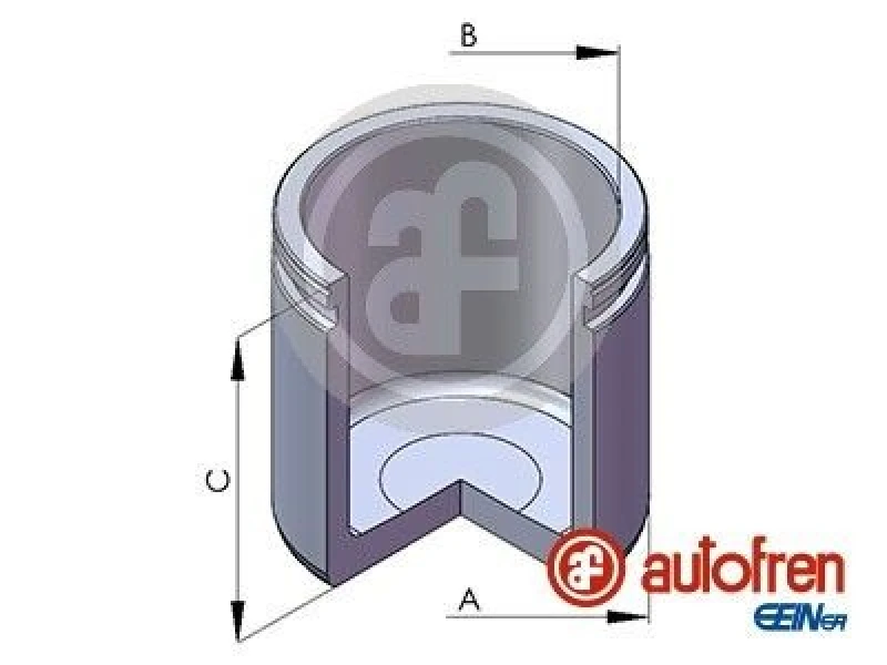 Image of AUTOFREN SEINSA Brake caliper piston AUTOFREN SEINSA D025790