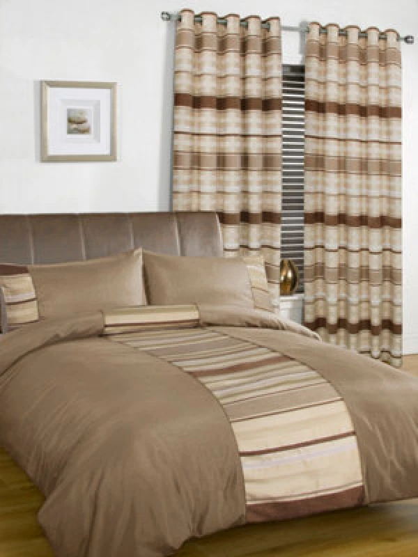 Image of Rapport Home New York Polycotton Duvet Set With Pillowcase