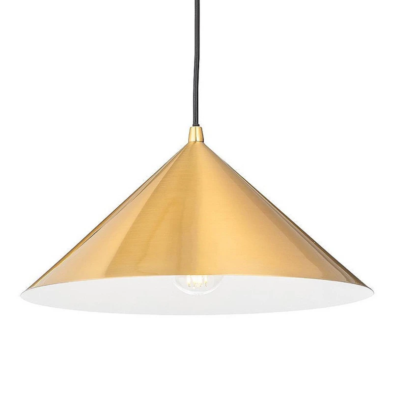 Image of Firstlight Garcia Pendant Light in Brushed Brass