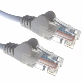 Image of Zexum Grey RJ45 Cat5e High Quality 24AWG Stranded Snagless UTP Ethernet Network LAN Patch Cable - 1.5 Meter