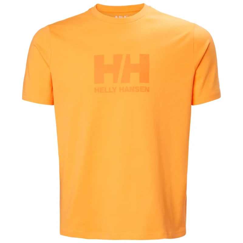 Image of Helly Hansen T-Shirt Helly Hansen Logo 3.0 Orange Male 2XL
