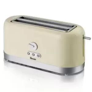 Image of Swan ST10090CREN 4 Slice Long Toaster