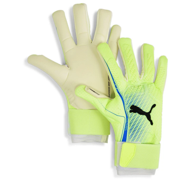 Image of Puma ULTRA Ultimate Hybrid Adults Goalkeeper Gloves - Green Green 7