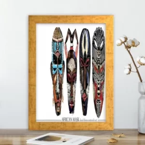 Image of AC11786724341 Multicolor Decorative Framed MDF Painting