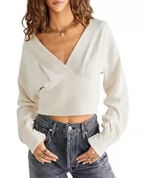 image of Free People All Nighter Waffle Tee