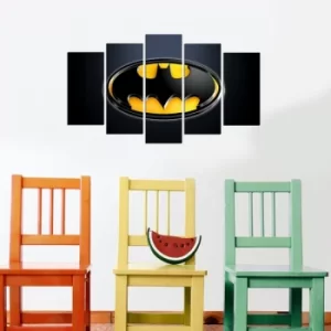 Image of 5MDFCO-11 Multicolor Decorative MDF Painting (5 Pieces)
