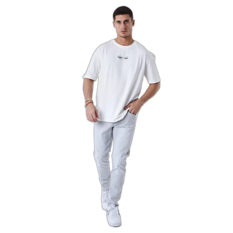 Image of Project X Paris Jeans ripped slim Project X Paris Gris Male 29