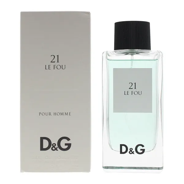 Dolce & Gabbana 21 Le Fou Eau de Toilette For Him 100ml