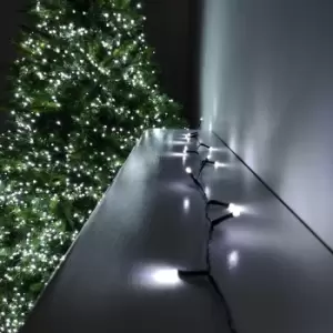 Image of 480 LED 38.3m Premier SupaBrights Indoor Outdoor Christmas Multi Function Mains Operated String Lights with Timer in Cool White