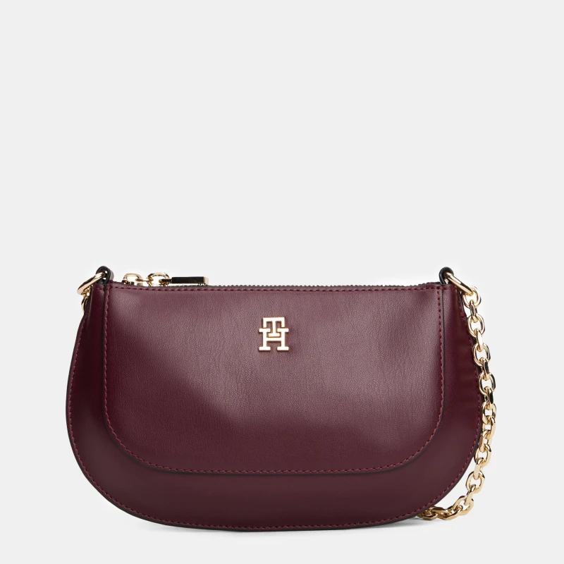 Image of Tommy Hilfiger Womens Glam Crossover Crossbody Bag Marzemino female One Size
