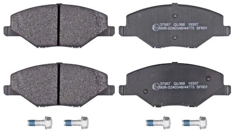 Image of A.B.S. 37957 Brake pad set without integrated wear sensor Brake Pad Set,disc brake (402)