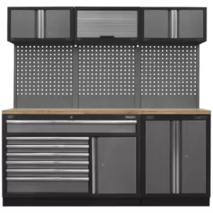 Image of Sealey APMSSTACK11W Superline Pro 2.04m Storage System - Pressed W...