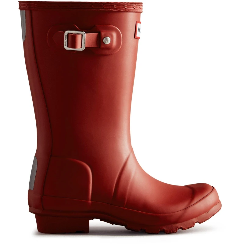 Image of HUNTER BOOTS Red Original Junior Wellies Red UK 2