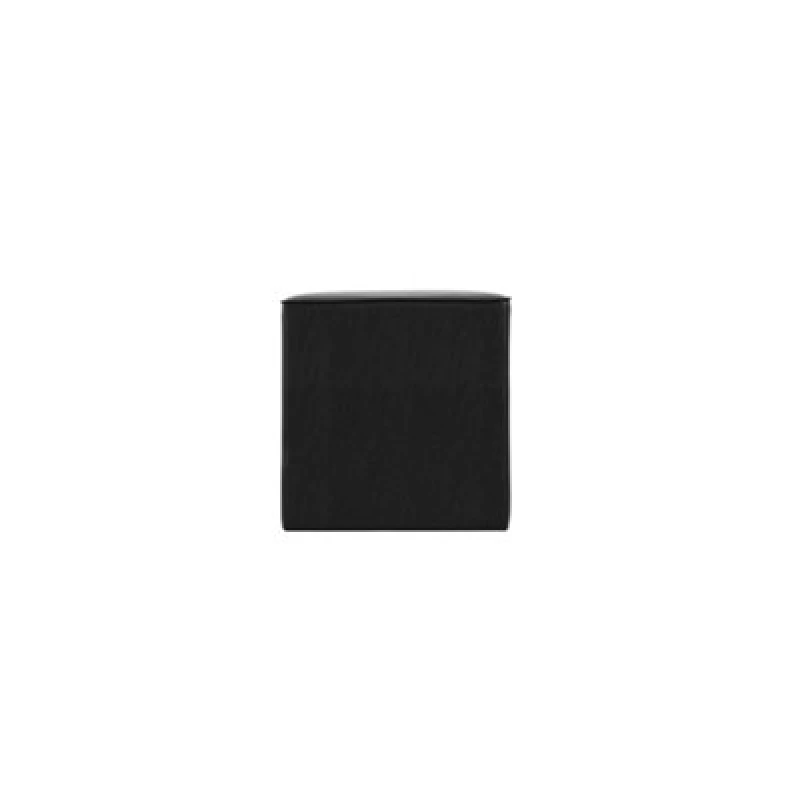 Image of LPD Bronx Black Faux Leather Side Table