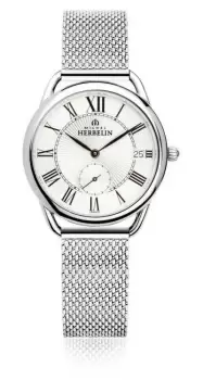 Image of Herbelin 18397/08B Equinoxe Silver Dial Stainless Steel Watch