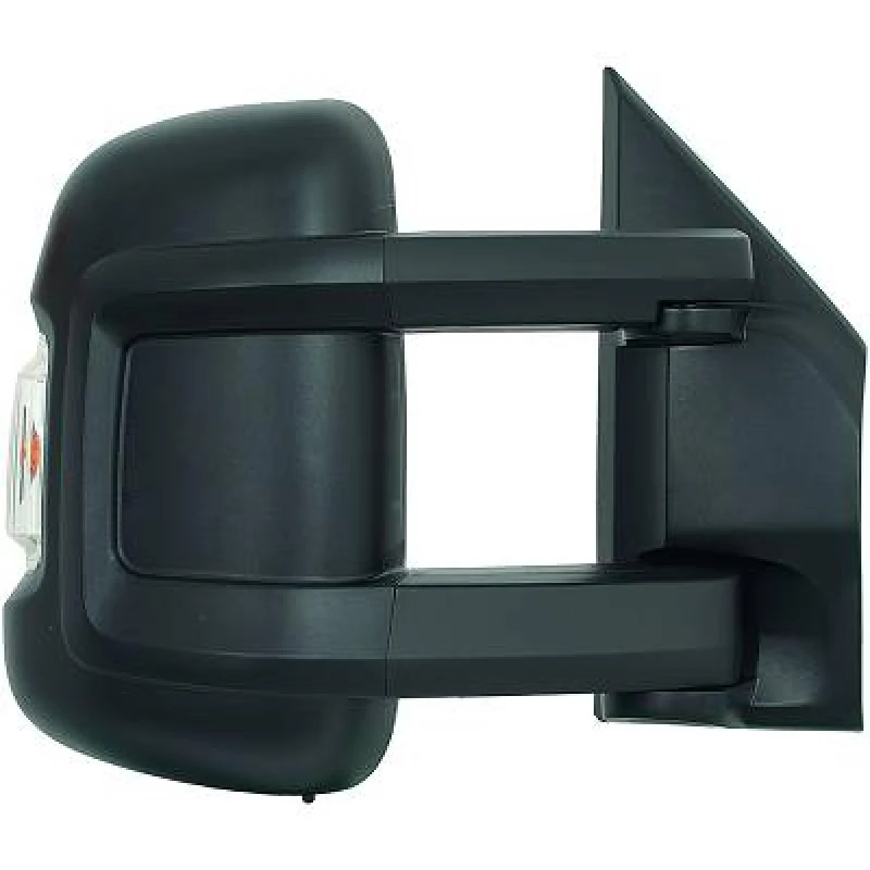 Image of DIEDERICHS 3484624 Wing mirror Right, with wide angle mirror, Grained Outside Mirror (50)