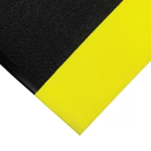 0.9M X 0.6M Pre-cut Mat with Yellow Edge