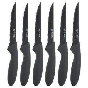 Image of Viners Select Grey 4pce Pastry Fork Set Giftbox