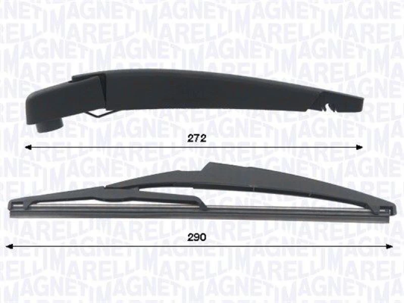 Image of MAGNETI MARELLI Wiper arm set MAGNETI MARELLI 000723180448
