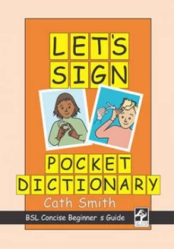 Image of Lets Sign Pocket Dictionary by Cath Smith Book