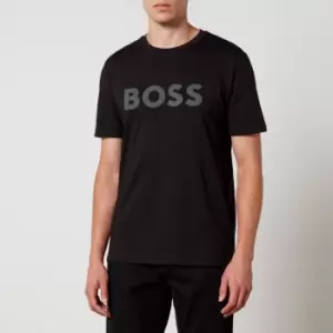 Image of BOSS Orange Thinking Cotton-Jersey T-Shirt - M