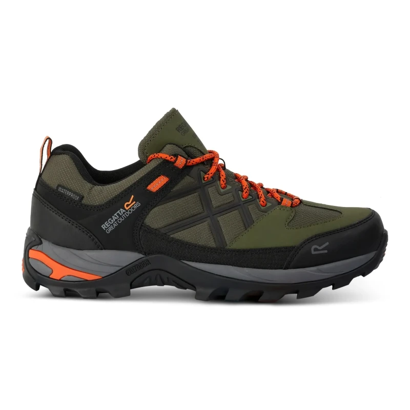 Image of Regatta Regatta Men 'Samaris III' Low Walking Shoes in Grey Size: 8 Grey 8 Male 5063019660271