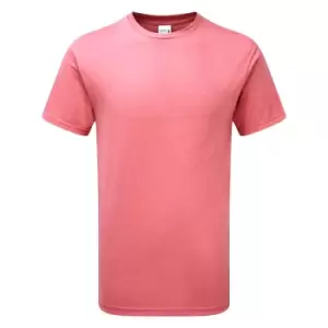 image of Gildan Mens Hammer Heavyweight T-Shirt (L) (Coral Silk)